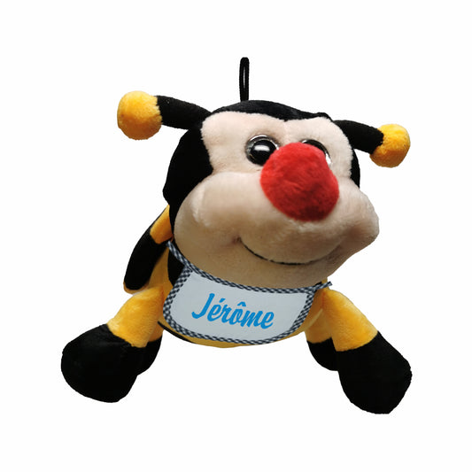 Peluche abeille zizi