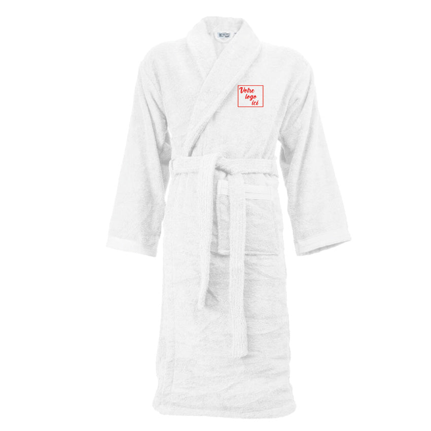 Peignoir personnalisable broderie