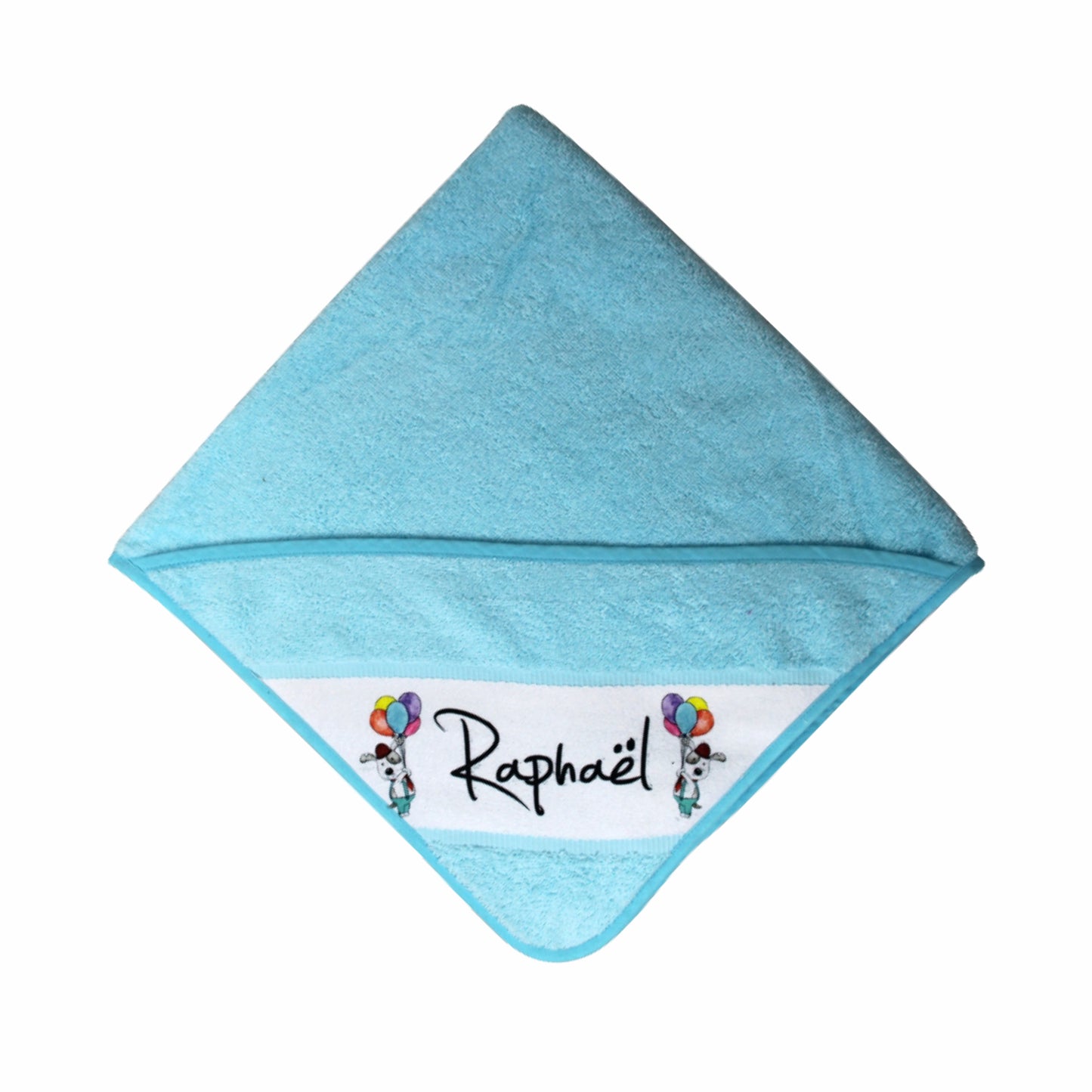 Cape de bain bébé personnalisé