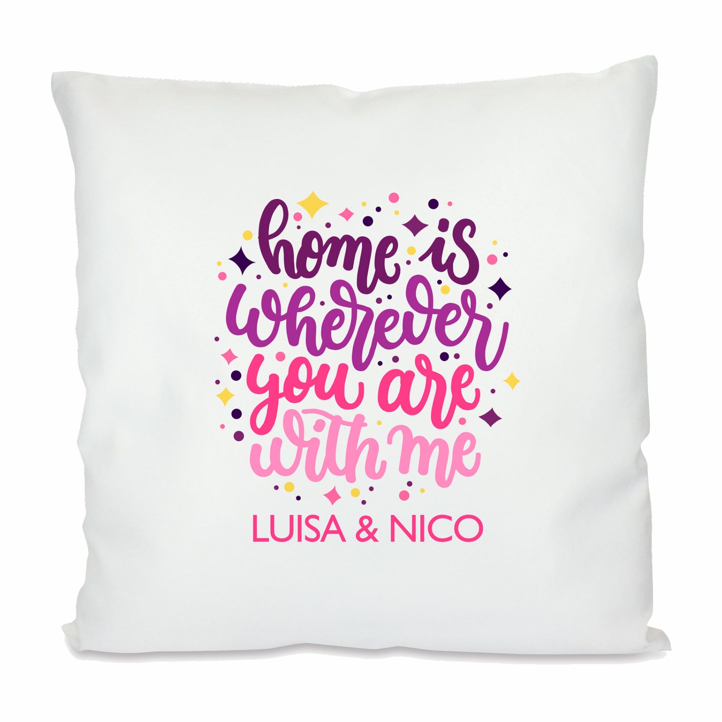 Coussin Carré Kisn ambiance