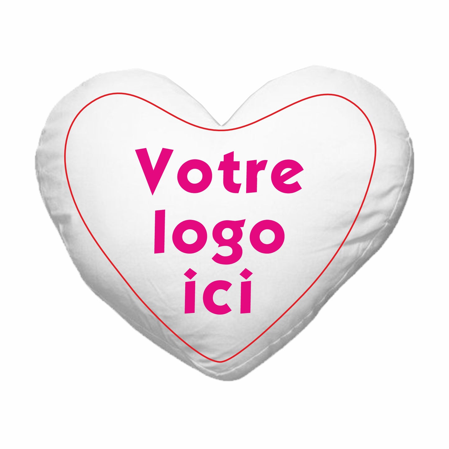 Coussin Coeur Kisn ambiance