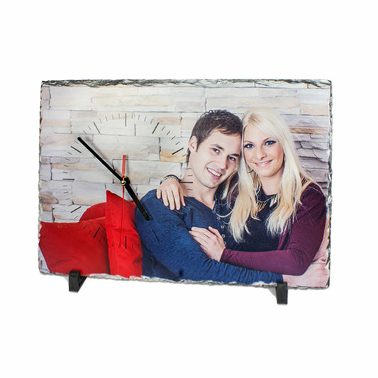 Horloge Ardoise ambiance